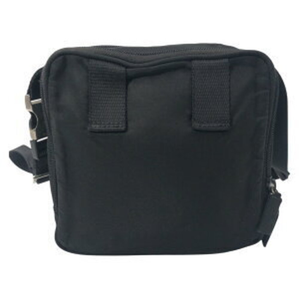 Prada Tessuto black bag nylon shoulder logo triangle